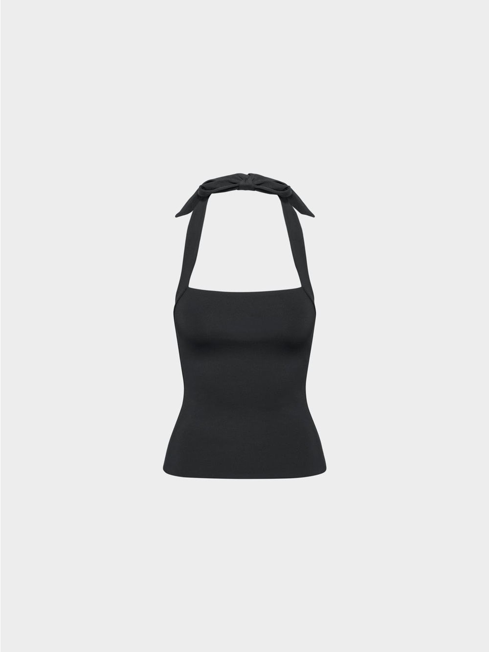 Aritzia black Original Contour Optimum Halter Top Small